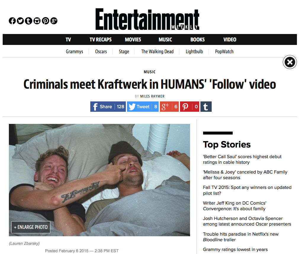 HUMANS electonic music music video Follow Vancouver