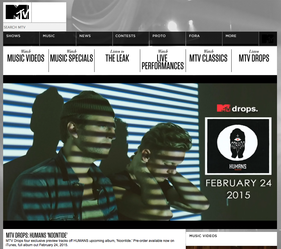 Electronic Music MTV Drops Vancouver