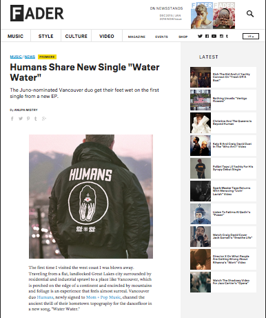 Electronic Music Robbie Slade Peter Ricq Dashumans Vancouver