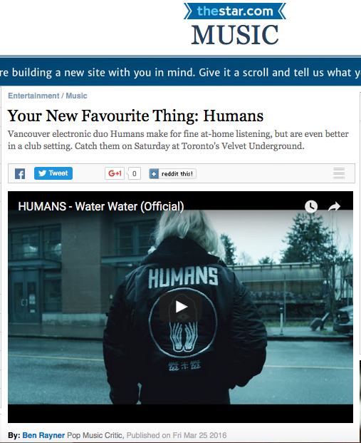 Dashumans Peter Ricq Robbie Slade electronic music Vancouver mom and pop music